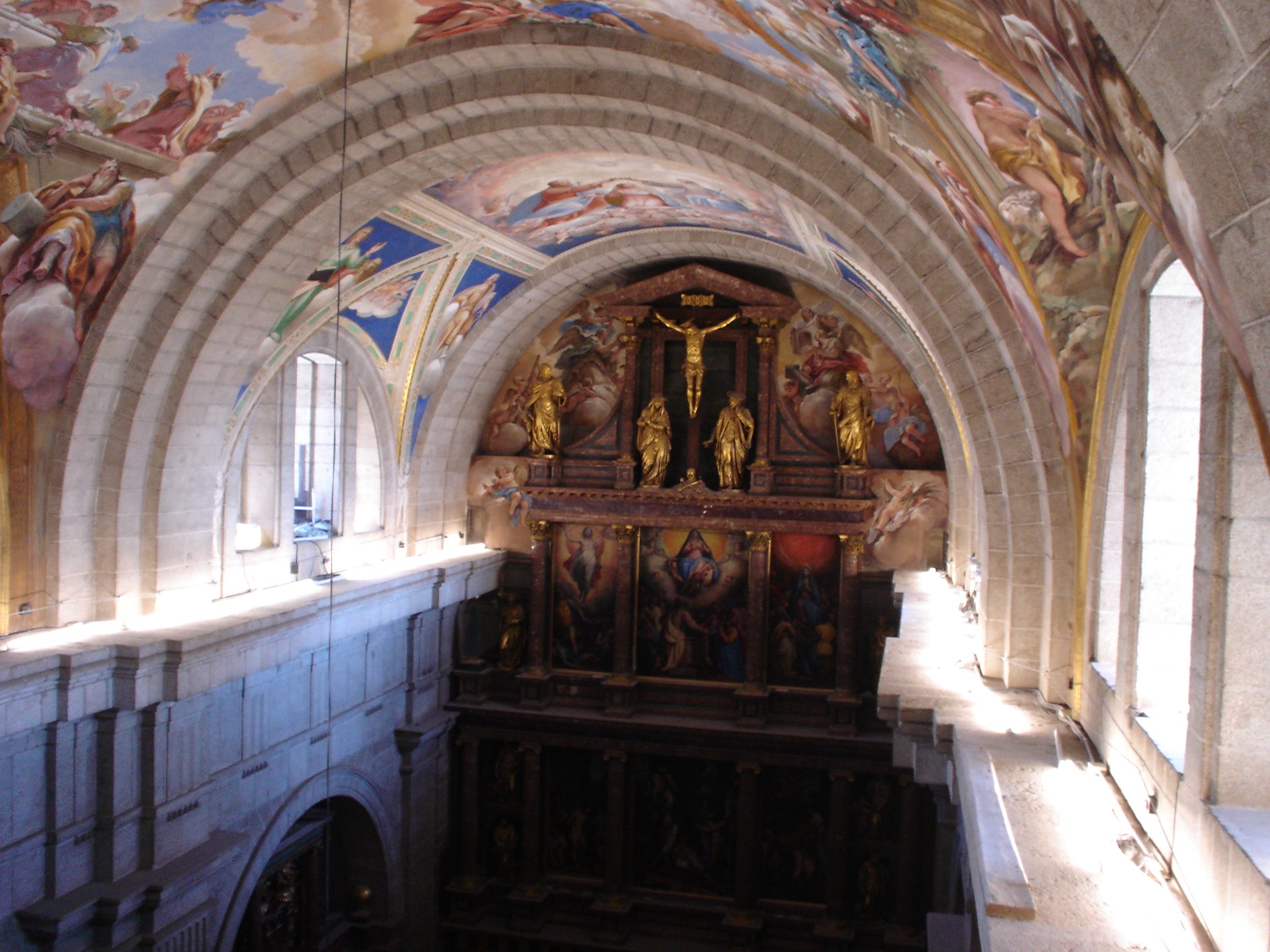Proceso de restauracion, Monasterio de San Lorenzo de El Escorial