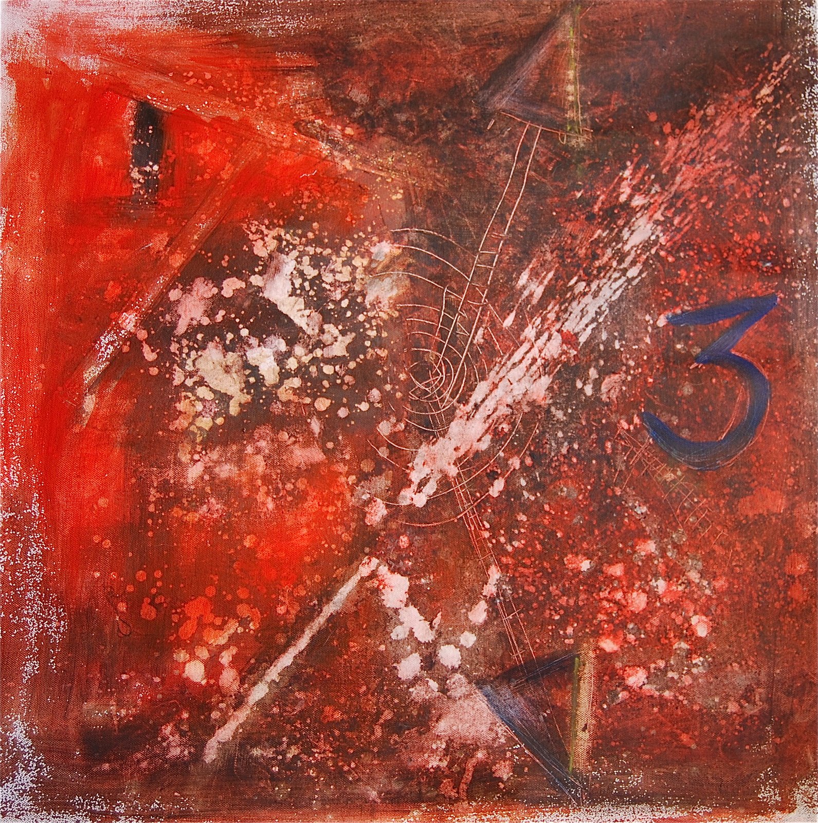Pintura abstracta de Pablo Roman